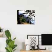 Poster Asie, Chine, Huanshan. La montagne jaune (Bureau à domicile)