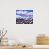 Poster Asie, Chine, Tibet, passe Tangla. Drapeaux de priè (Cuisine)