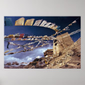 Poster Asie, Inde, Ladakh, Leh. Connu comme Little (Devant)