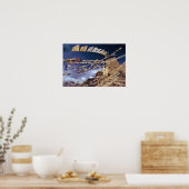 Poster Asie, Inde, Ladakh, Leh. Connu comme Little (Cuisine)