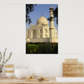 Poster Asie, Inde, Uttar Pradesh, Agra. Le Taj (Cuisine)