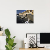 Poster Asie, Iran, Ispahan. Pont Pol-e Khaju. (Bureau à domicile)