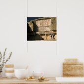 Poster Asie, Iran, Persépolis.Tombe de Darius le Grand. (Cuisine)