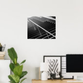 Poster Asie, Japon, Tokyo. Escaliers, Tokyo International (Bureau à domicile)