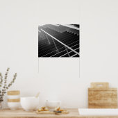 Poster Asie, Japon, Tokyo. Escaliers, Tokyo International (Cuisine)