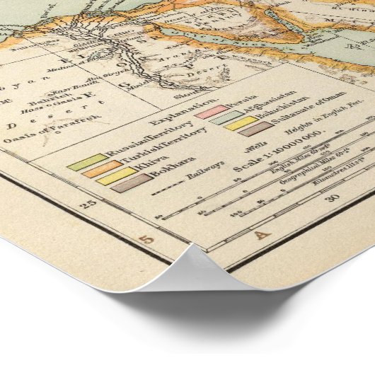 Poster Asie mineure, Perse (Coin)