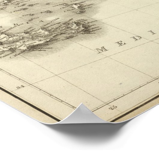 Poster Asie moderne mineure (Coin)