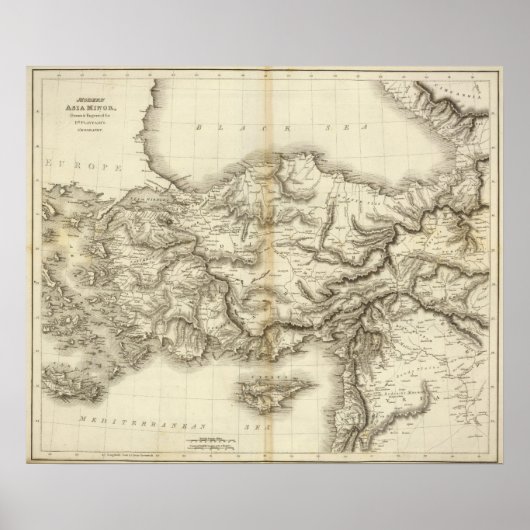 Poster Asie moderne mineure (Devant)