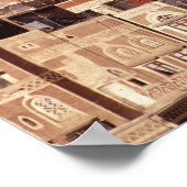 Poster Asie, Moyen-Orient, République du Yémen, Sanaa. (Coin)