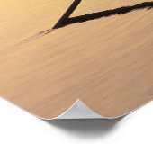 Poster Asie, Vietnam, Delta Du Mékong, Can Tho. Soirée (Coin)