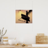 Poster Asie, Vietnam, Delta Du Mékong, Can Tho. Soirée (Cuisine)