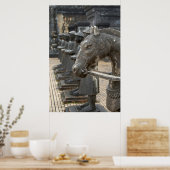 Poster Asie, Vietnam. Figurines et statues de chevaux (Cuisine)