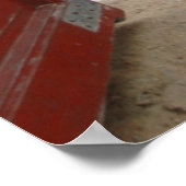 Poster Asie, Vietnam. Mur orné à la Citadelle (Coin)