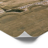 Poster Asie, Yémen, Wadi Dhar. Rock Palace ou Dar Al (Coin)