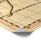 Poster AsieCarte panoramiqueAsie 10 (Coin)