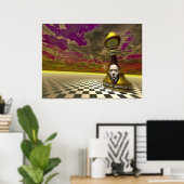Poster Asile (Bureau à domicile)