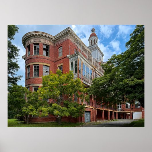 Poster Asile abandonné (Devant)