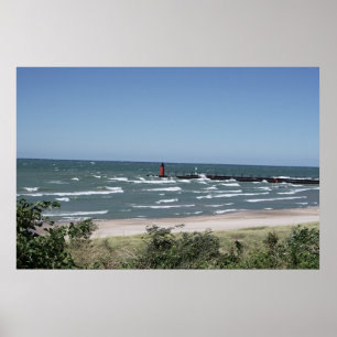 Poster Asile du sud, Michigan