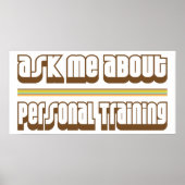 Poster Ask Me About (Devant)