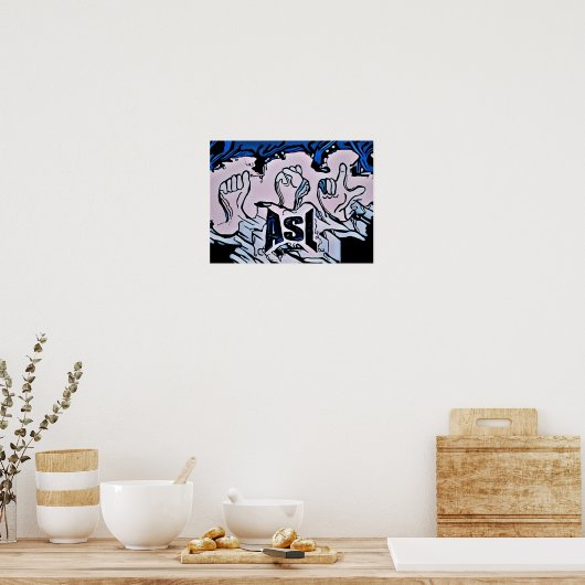 POSTER ASL (Cuisine)