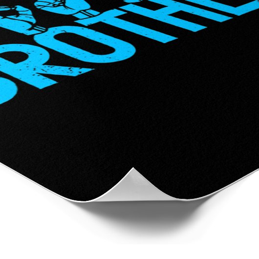 Poster Asl Brother American Sign Language Sensibilisation (Coin)