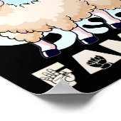 Poster ASL gestes main Hand signe langue perte d'audition (Coin)