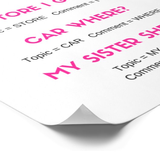 Poster ASL Grammar (Coin)