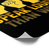 Poster Asl Hand Gesture Deaf Hearing Loss Awareness 5 (Coin)