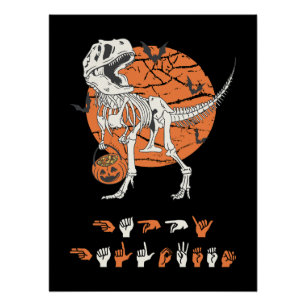 Poster ASL Joyeux Halloween III - Jolie Saison Sombre