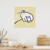 Poster ASL Oh OUI (Cuisine)