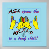 Poster ASL ouvre le monde (Devant)