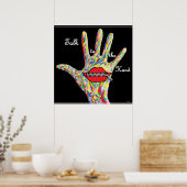 Poster ASL Parlez à la Main ! (Cuisine)