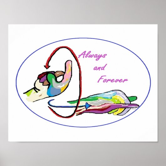 Poster ASL Toujours et toujours (Devant)