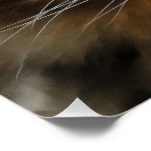 Poster Aslan Le Long Haired Tabby Cat (Coin)