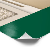 Poster Asma’ul Husna - Al Jabbar-The Omnipotent One (Coin)