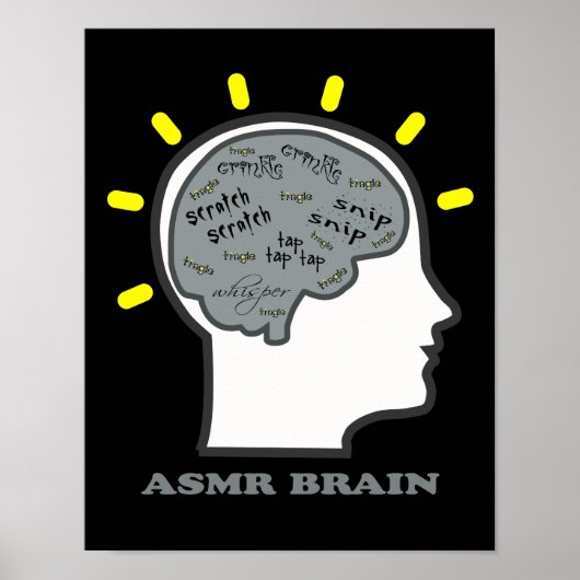 Poster ASMR Brain (Devant)