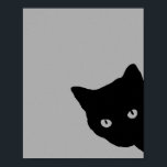 Poster Aspect latéral Chat Noir<br><div class="desc">Aspect latéral Chat Noir</div>