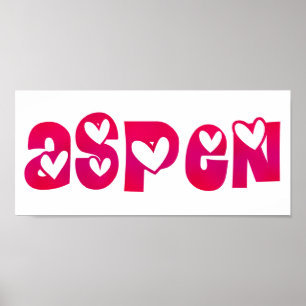 Poster Aspen dans les coeurs