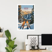 Poster Aspen Print Colorado 1 (Bureau à domicile)