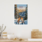Poster Aspen Print Colorado 1 (Cuisine)