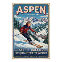 Aspen – Ski dans les Rocheuses