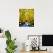 Poster "Aspen Walkway", Portrait, Automne (Bureau à domicile)