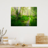 Poster Aspens and Lush Grasses at Convict Lake (Cuisine)
