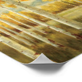 Poster Aspens en automne (Coin)