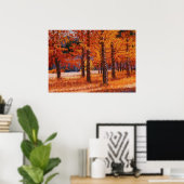 Poster Aspens of Colorado in Beautiful Autumn Splendor (Bureau à domicile)