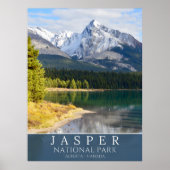 Poster asper National Park - Alberta Canada Since 1907 (Devant)
