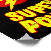 Poster Asperger's Is My Super Power (Coin)