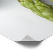 Poster asperges vertes grillées au zeste de citron, (Coin)