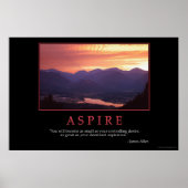 Poster Aspire (Devant)