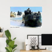 POSTER ASSAUT DE PLAGE (Bureau à domicile)